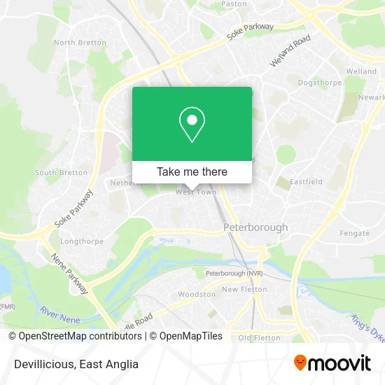 Devillicious map