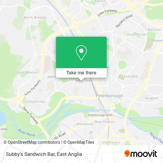 Subby's Sandwich Bar map