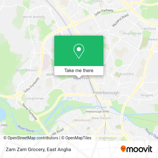 Zam Zam Grocery map