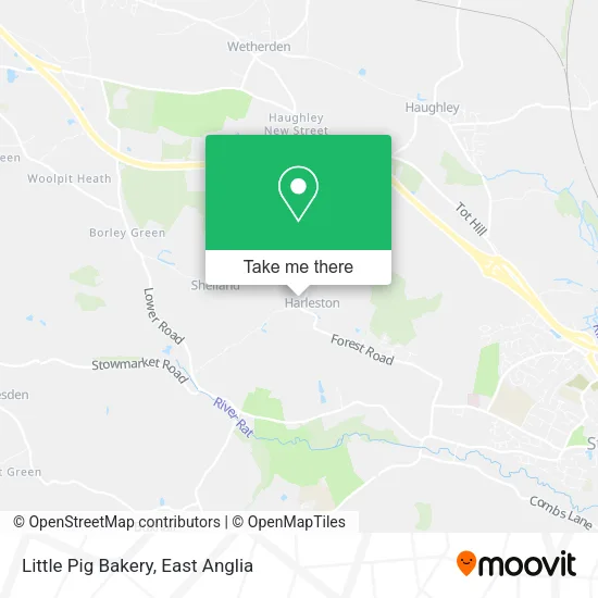 Little Pig Bakery map