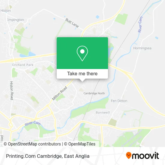 Printing.Com Cambridge map