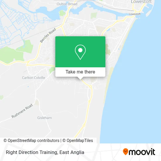 Right Direction Training map