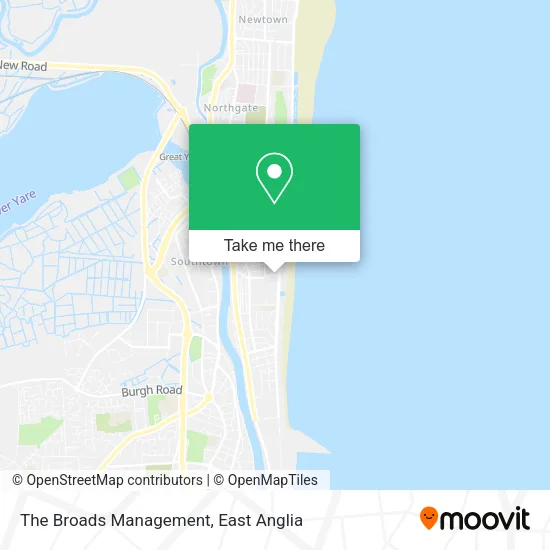 The Broads Management map