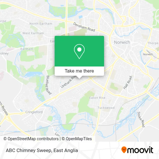 ABC Chimney Sweep map