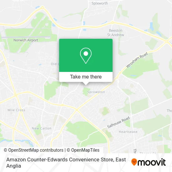 Amazon Counter-Edwards Convenience Store map