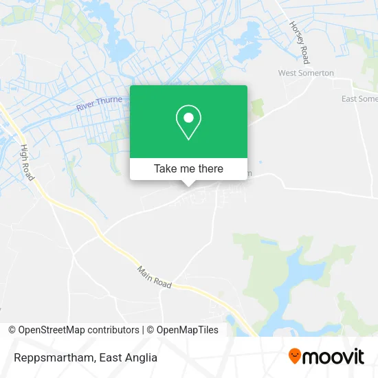 Reppsmartham map
