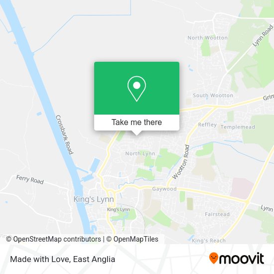 Made with Love map