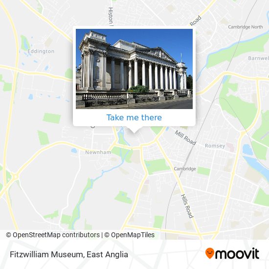 Fitzwilliam Museum map