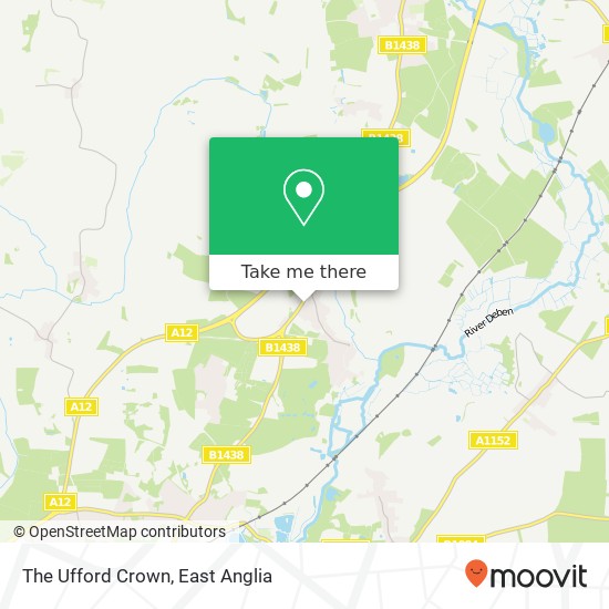 The Ufford Crown map