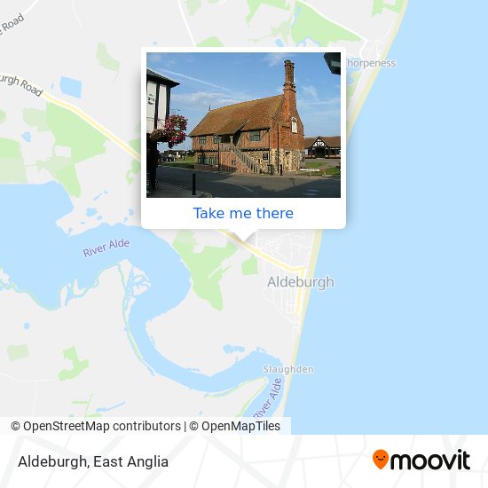 Aldeburgh map