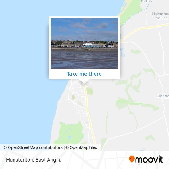 Hunstanton map