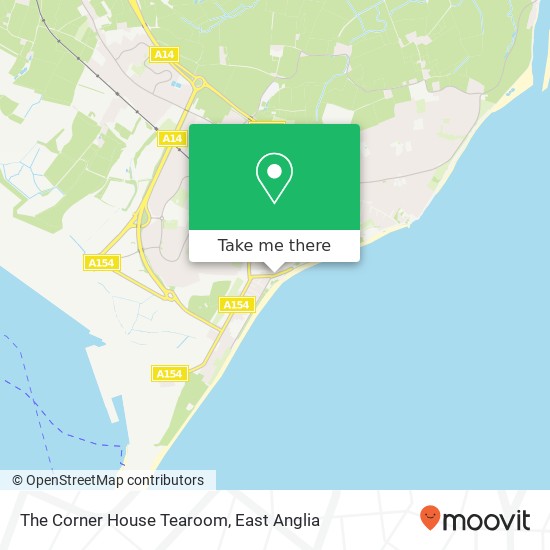 The Corner House Tearoom map