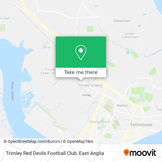 Trimley Red Devils Football Club map