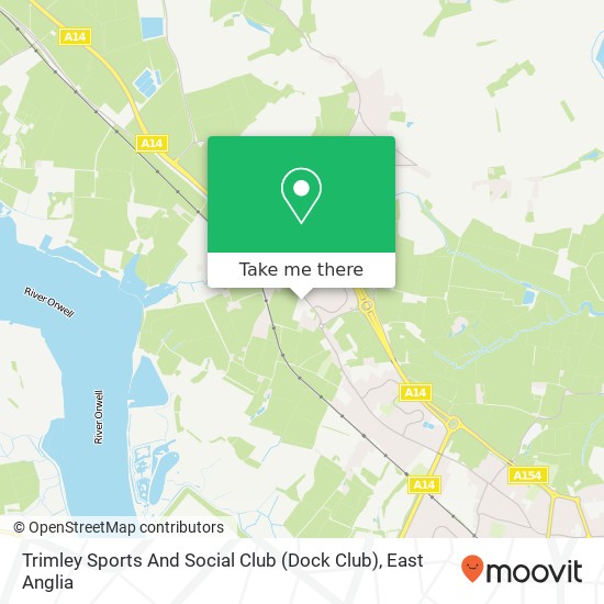 Trimley Sports And Social Club (Dock Club) map