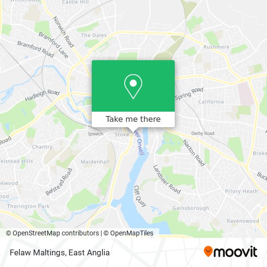 Felaw Maltings map
