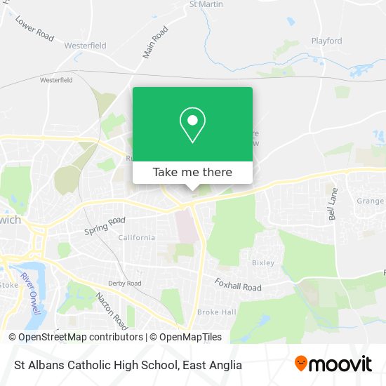 St Albans Catholic High School map