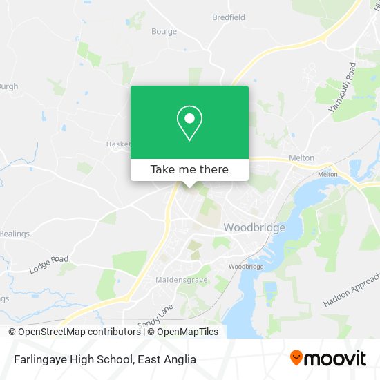 Farlingaye High School map