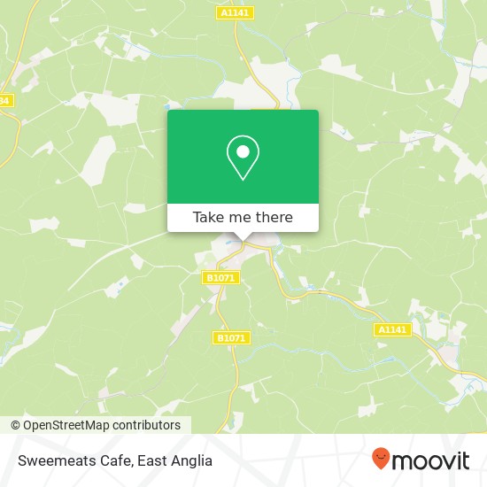 Sweemeats Cafe map