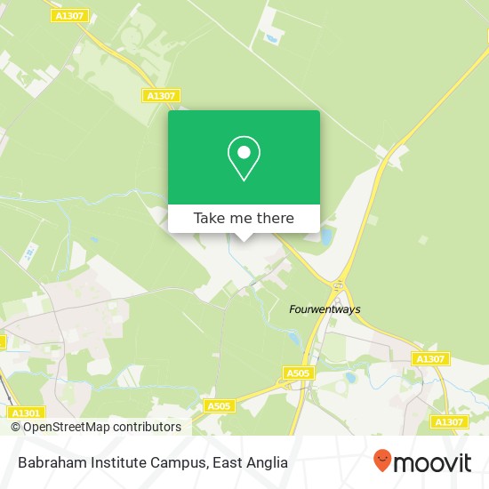 Babraham Institute Campus map