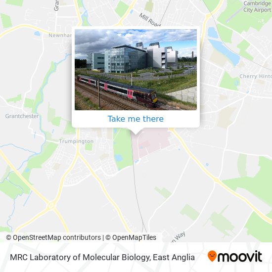 MRC Laboratory of Molecular Biology map