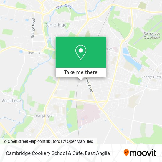 Cambridge Cookery School & Cafe map