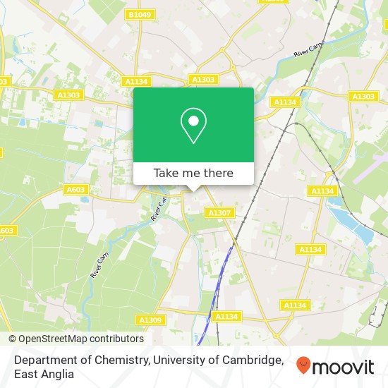 Department of Chemistry, University of Cambridge map
