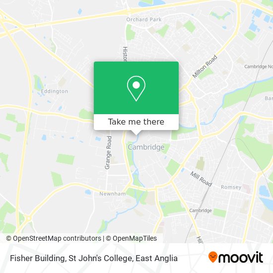 Fisher Building, St John's College map