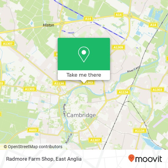 Radmore Farm Shop map