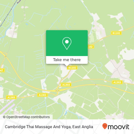 Cambridge Thai Massage And Yoga map
