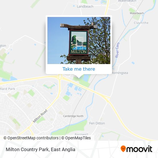 Milton Country Park map