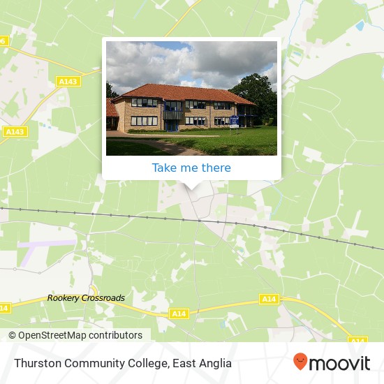 Thurston Community College map