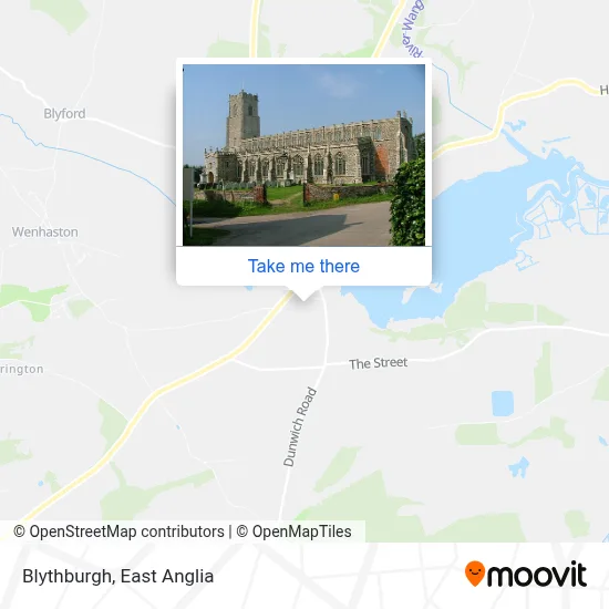 Blythburgh map