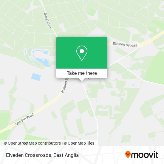 Elveden Crossroads map