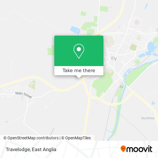 Travelodge map