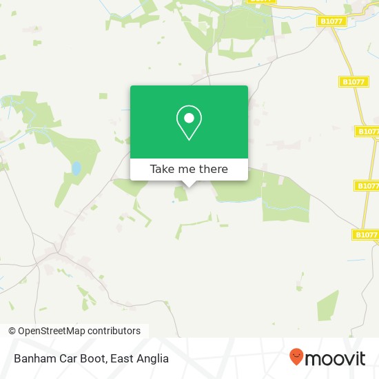 Banham Car Boot map