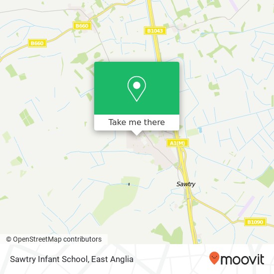 Sawtry Infant School map