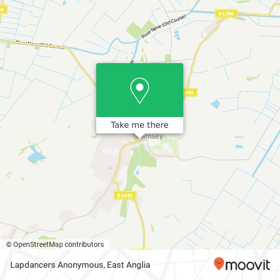 Lapdancers Anonymous map