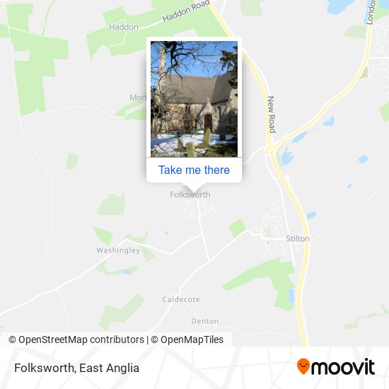 Folksworth map