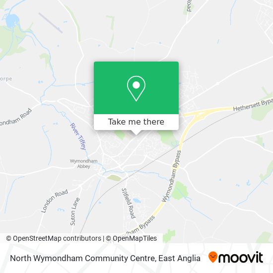 North Wymondham Community Centre map