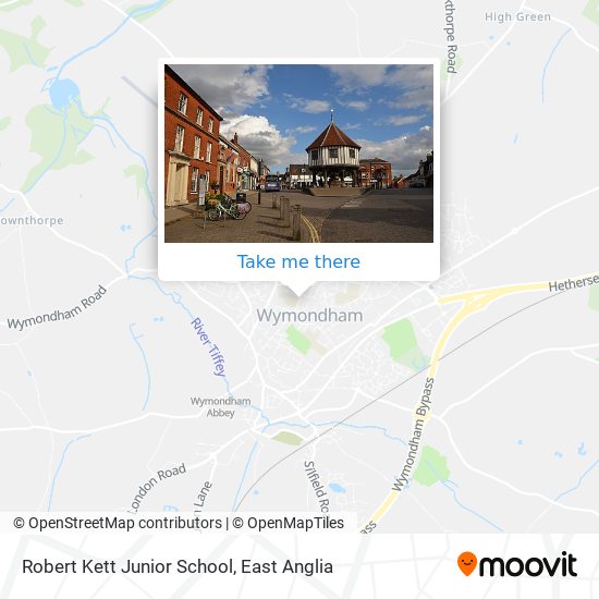 Robert Kett Junior School map