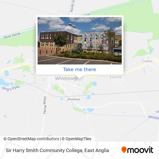 Sir Harry Smith Community College map