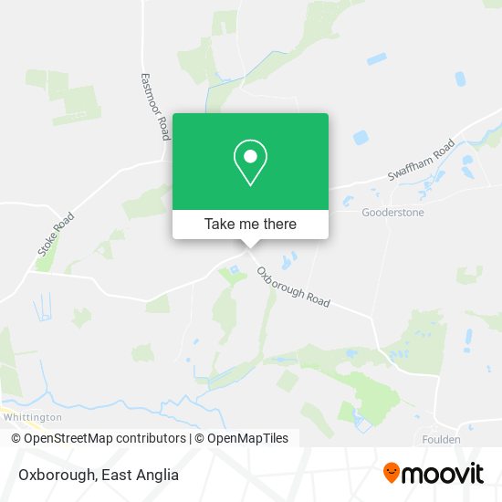 Oxborough map