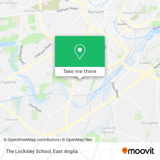 The Locksley School map