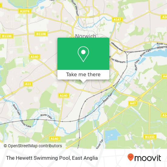 The Hewett Swimming Pool map