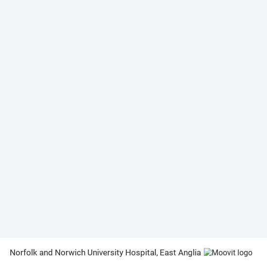 Norfolk and Norwich University Hospital map