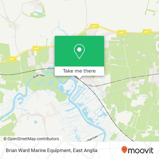 Brian Ward Marine Equipment map