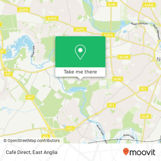 Café Direct map