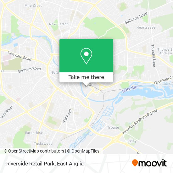 Riverside Retail Park map