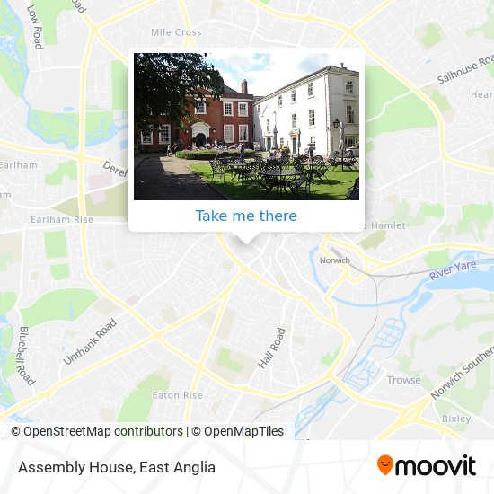 Assembly House map