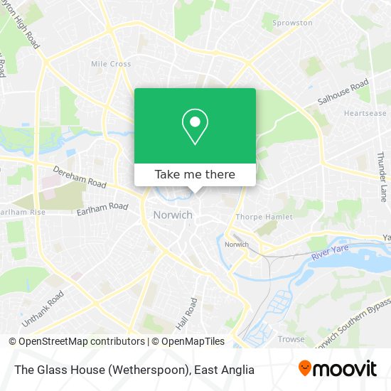 The Glass House (Wetherspoon) map